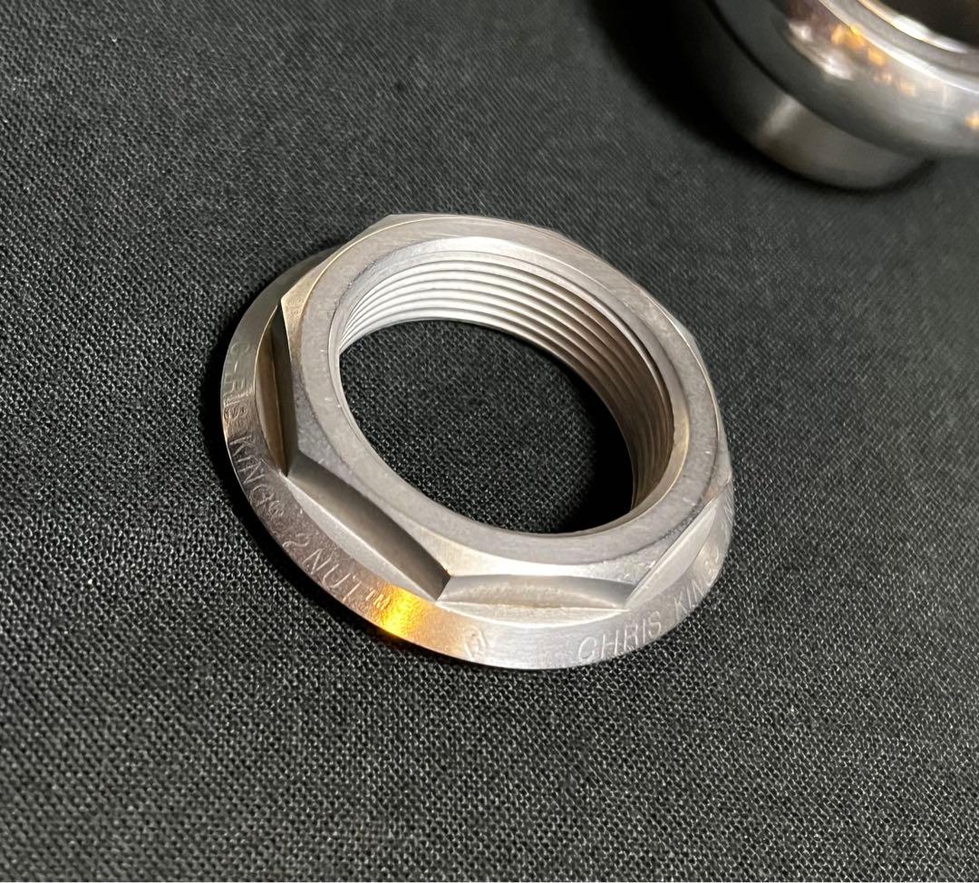 ク*ー様 加工品 クリスキング 2nutヘッドパーツ CHRIS KING 1イ