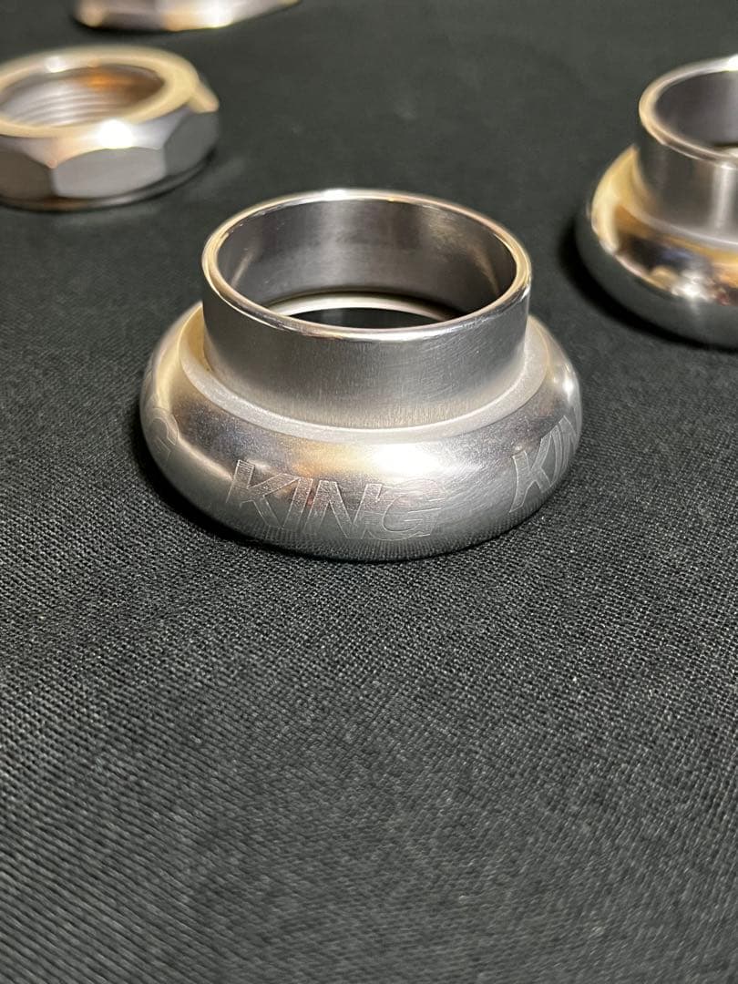 ク*ー様 加工品 クリスキング 2nutヘッドパーツ CHRIS KING 1イ