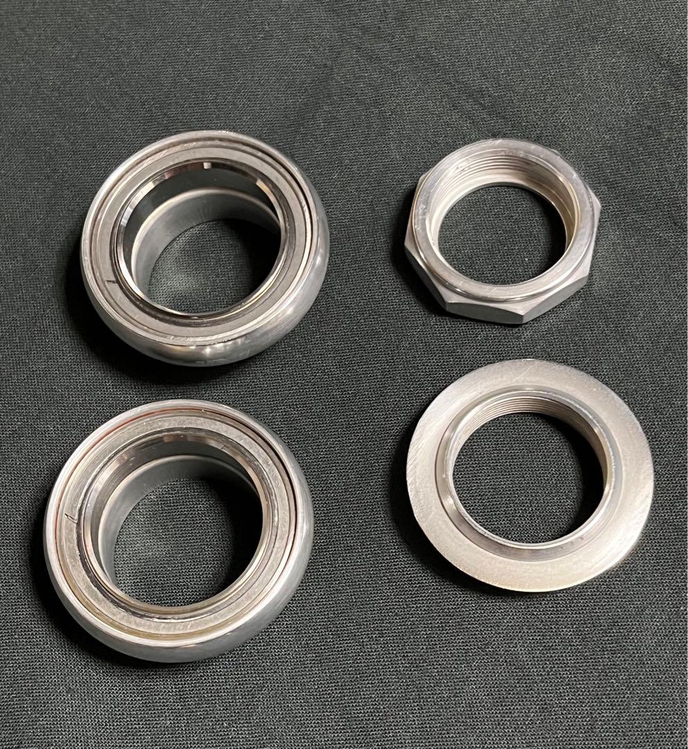 ク*ー様 加工品 クリスキング 2nutヘッドパーツ CHRIS KING 1イ