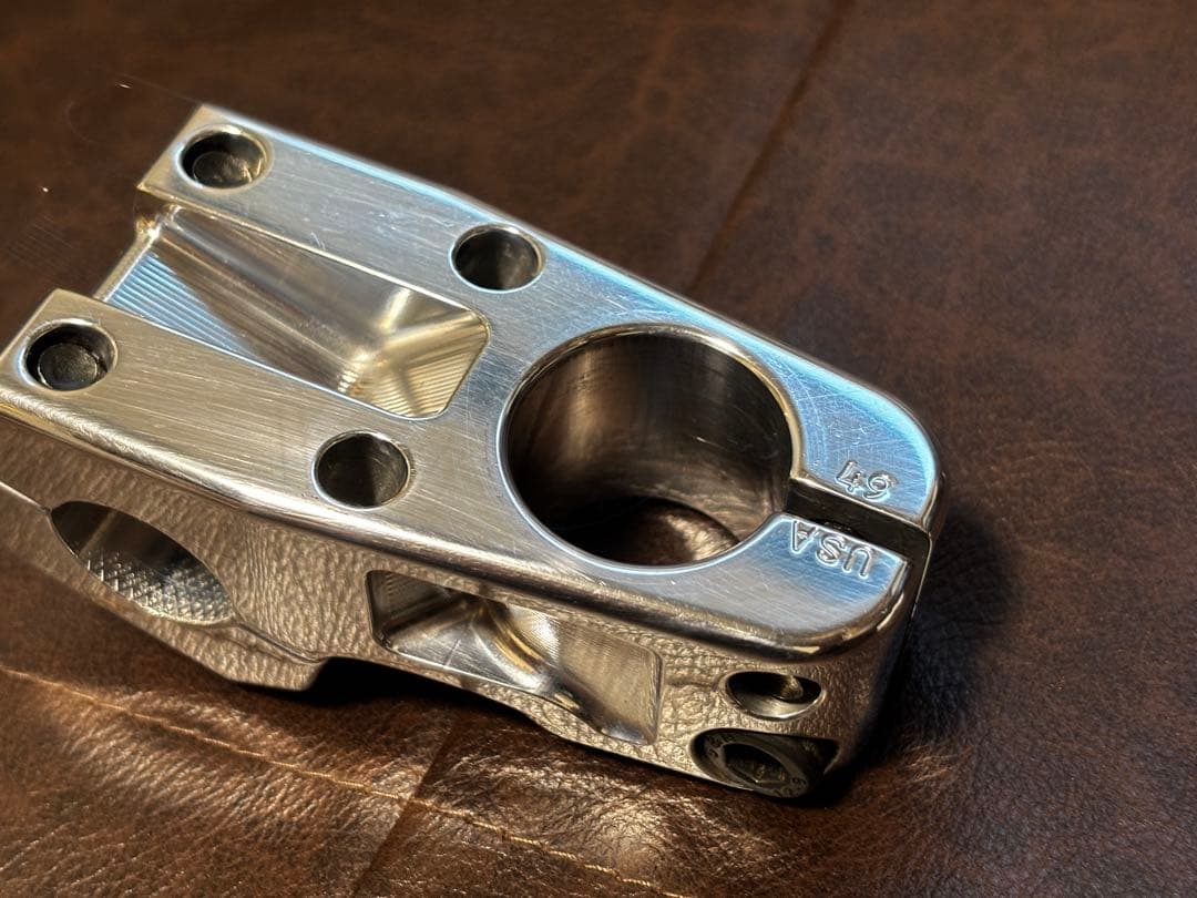 S&M 49 RACE XLT ステム ポリッシュ 美品 BMXに