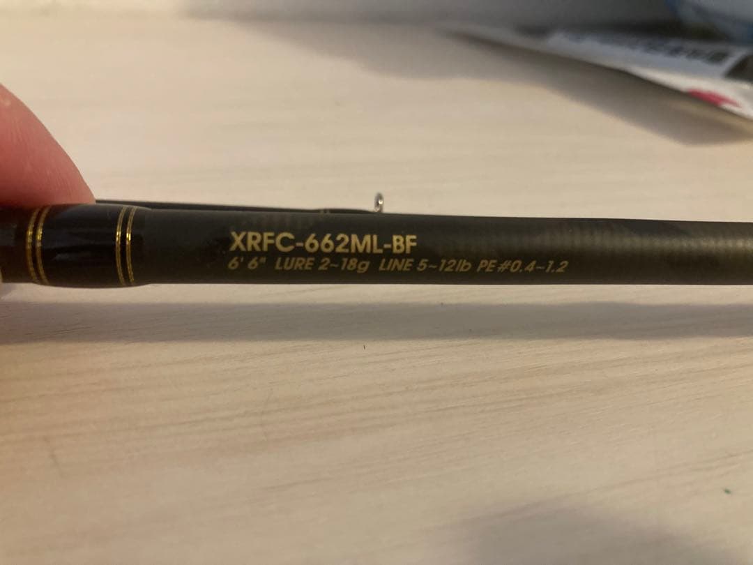 Abu Garcia XRFC-662ML-BF アブ クロスフィールド【美品】