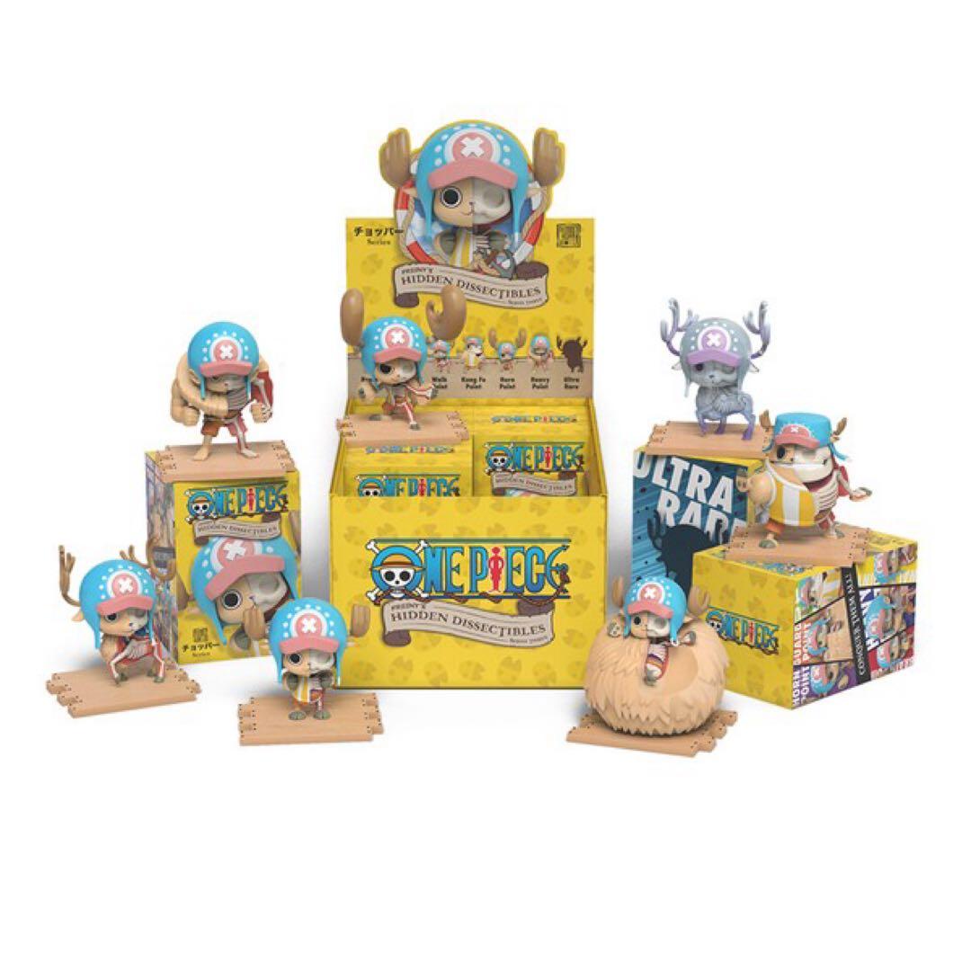 【海外限定】ONE PIECEチョッパー Mighty Jaxx 6体セット
