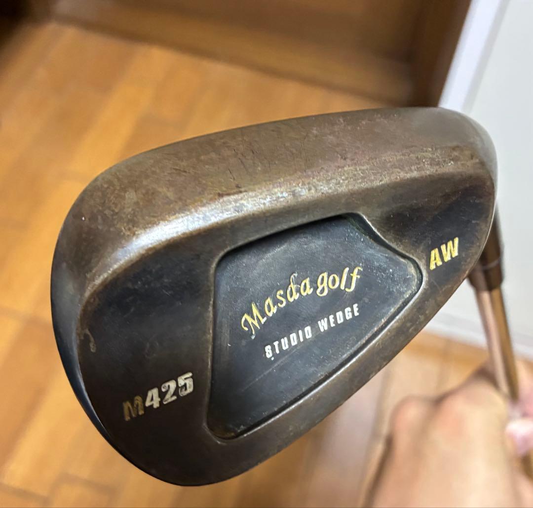 【セット品】マスダゴルフ　スタジオ M425（銅メッキ）P/A &AW セット