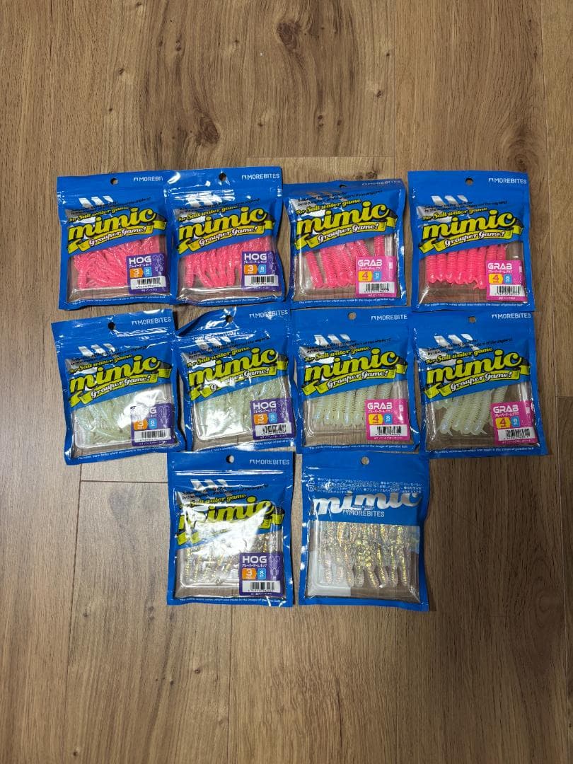 【新品・未開封】アジング　メバリング　ワームセット　大量　引退