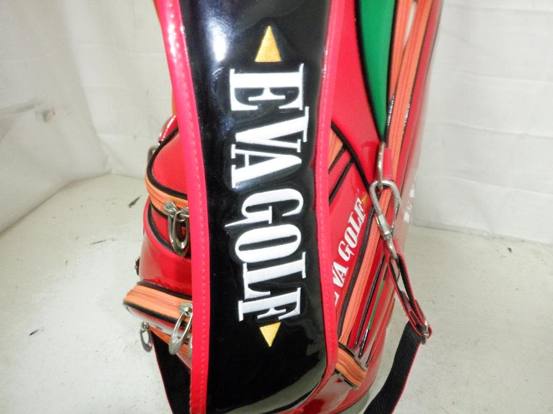 エヴァンゲリオン★EVA GOLF★弐号機★完売モデル★9.0型★３点式★極美品