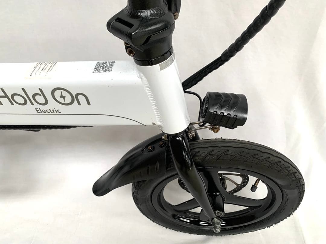 送料無料HoldOn折り畳み電動自転車Q1 36V7.5Ah14インチ動作確認済