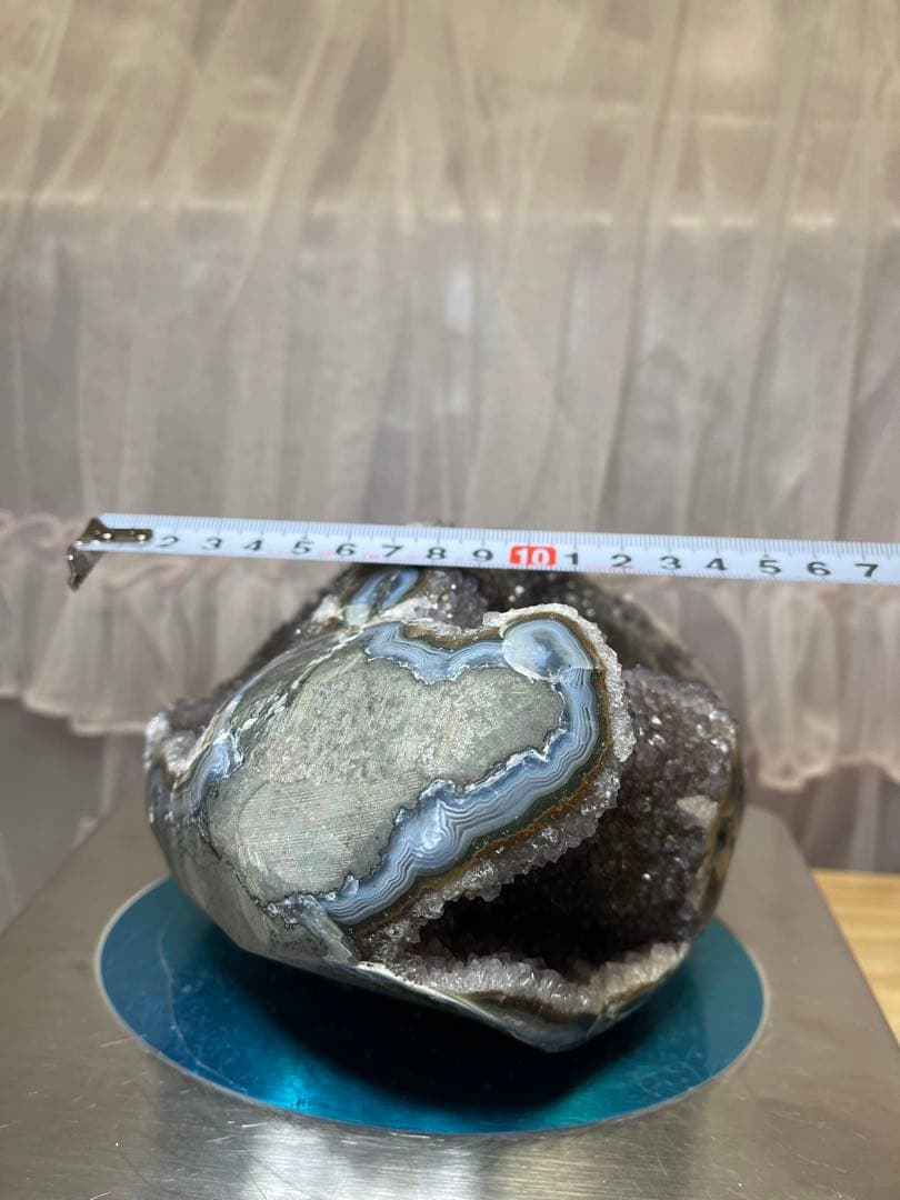 セール^_^ 天然石　原石　レッド系　アメジストクラスター 重さ2700g