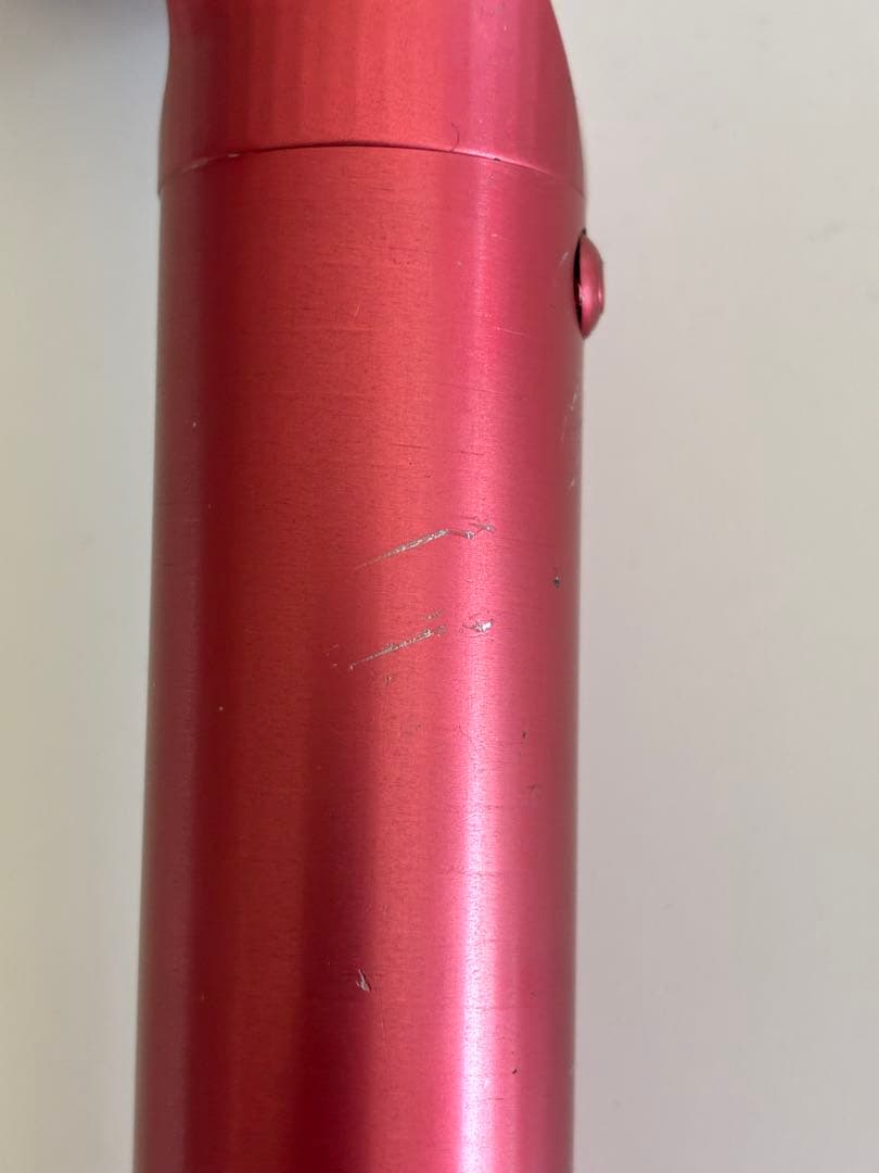 中古 paul シートポスト 27.2mm red キズあり
