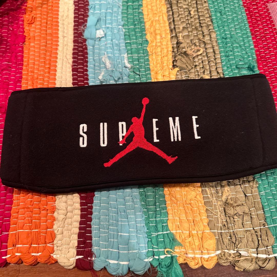 ラ*ー様 SUPREME ジョーダンヘッドバンド 黒