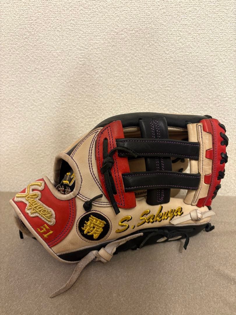 【最終セール】久保田スラッガー オーダー外野用軟式グローブ
