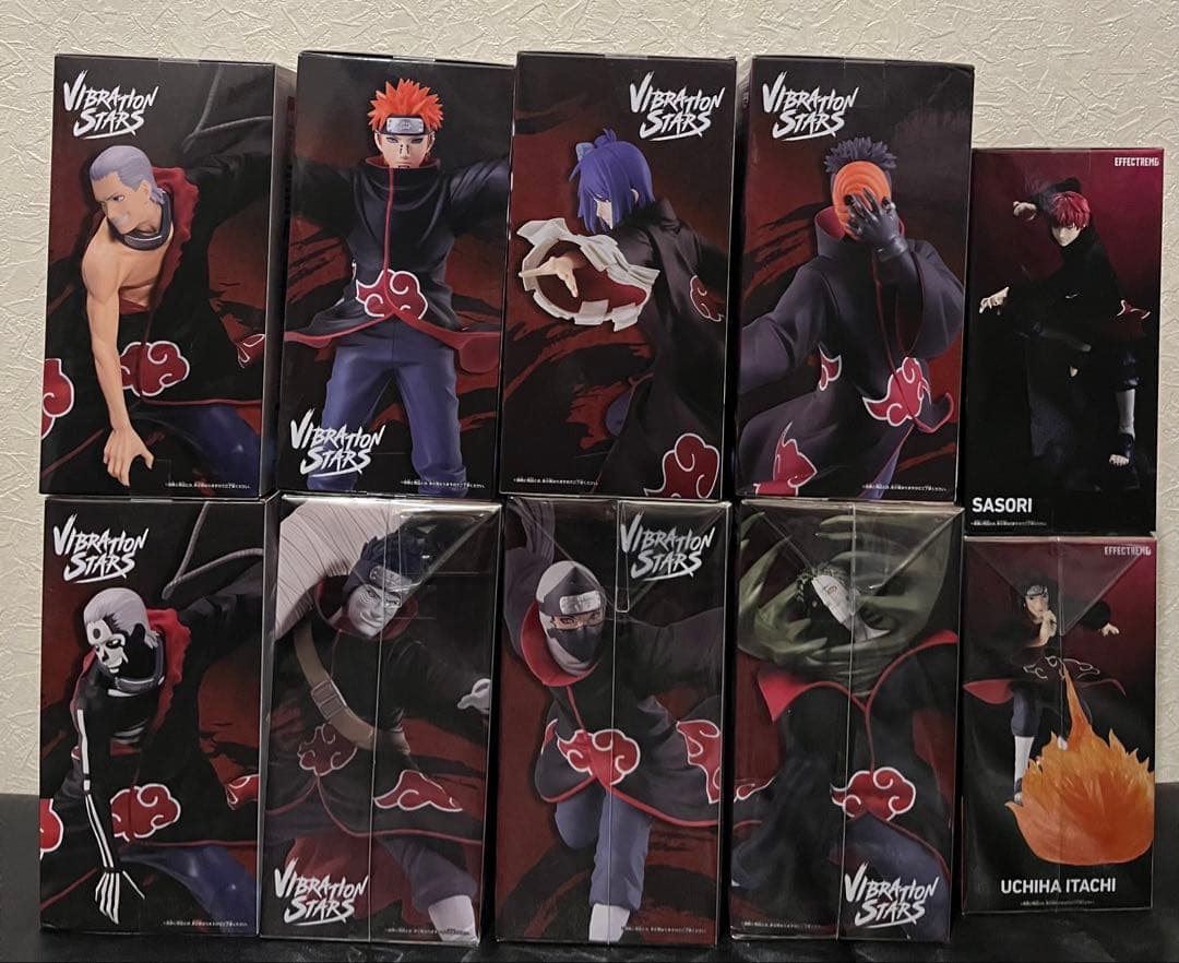 NARUTO 暁　フィギュア　10点セット