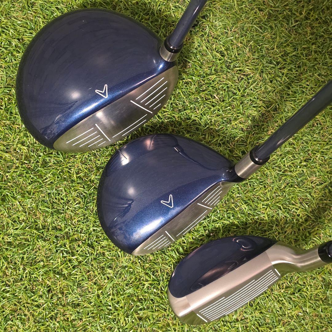 キャロウェイ Callaway GEMS レディース ゴルフセット チッパー付き