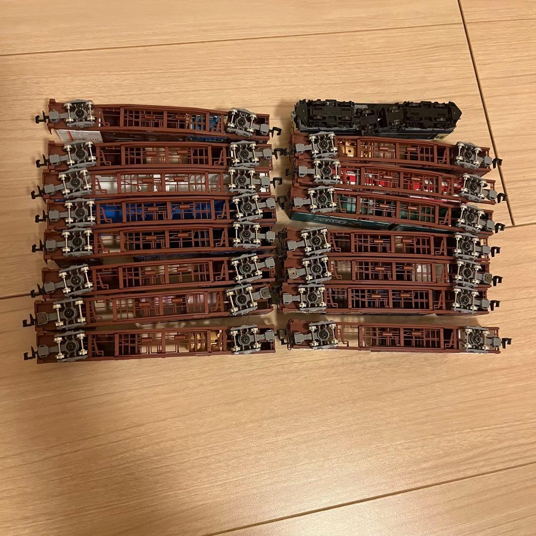 Nゲージ鉄道模型 貨物車両セット