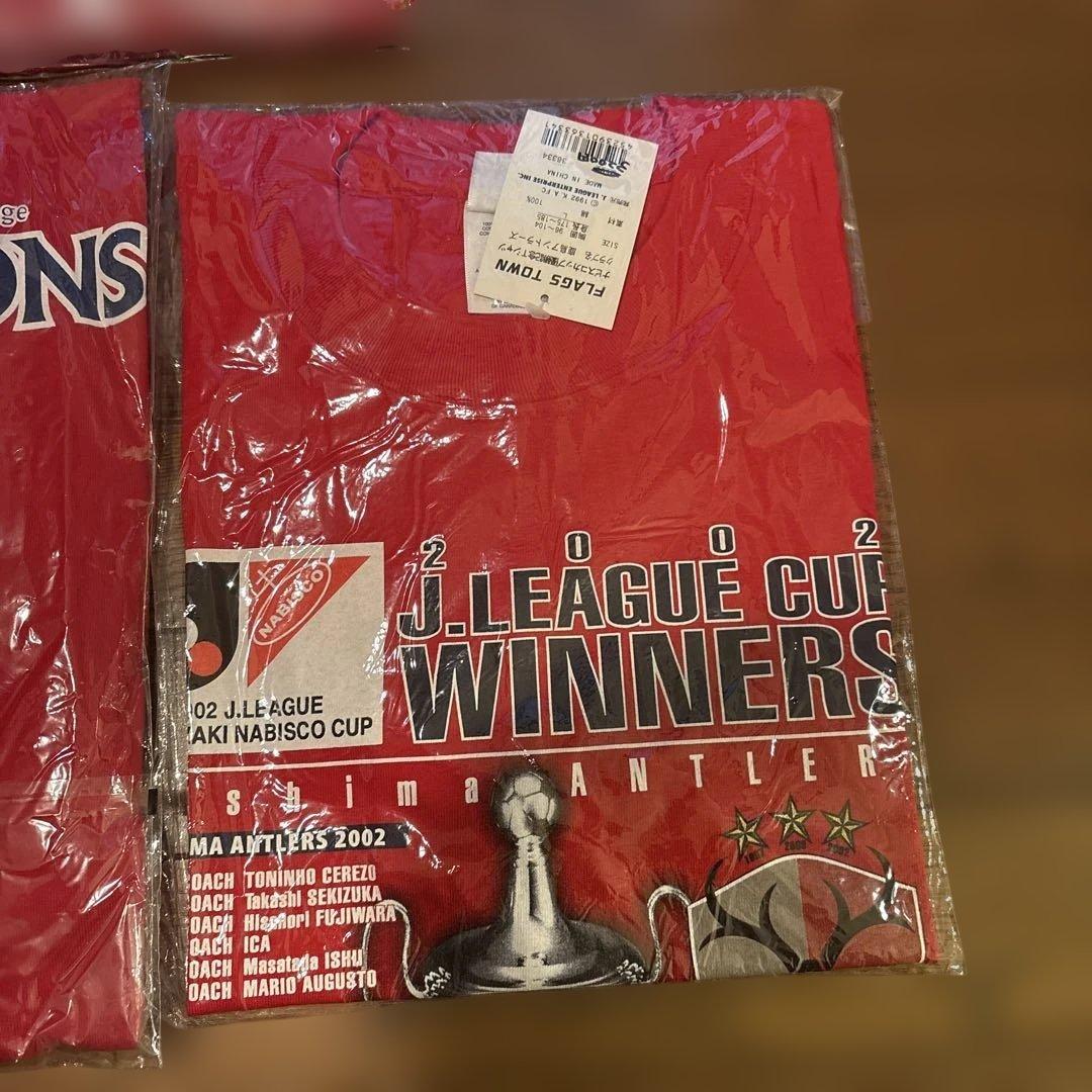 鹿島アントラーズ　2000年2001年2002年　優勝　Tシャツ ユニフォーム