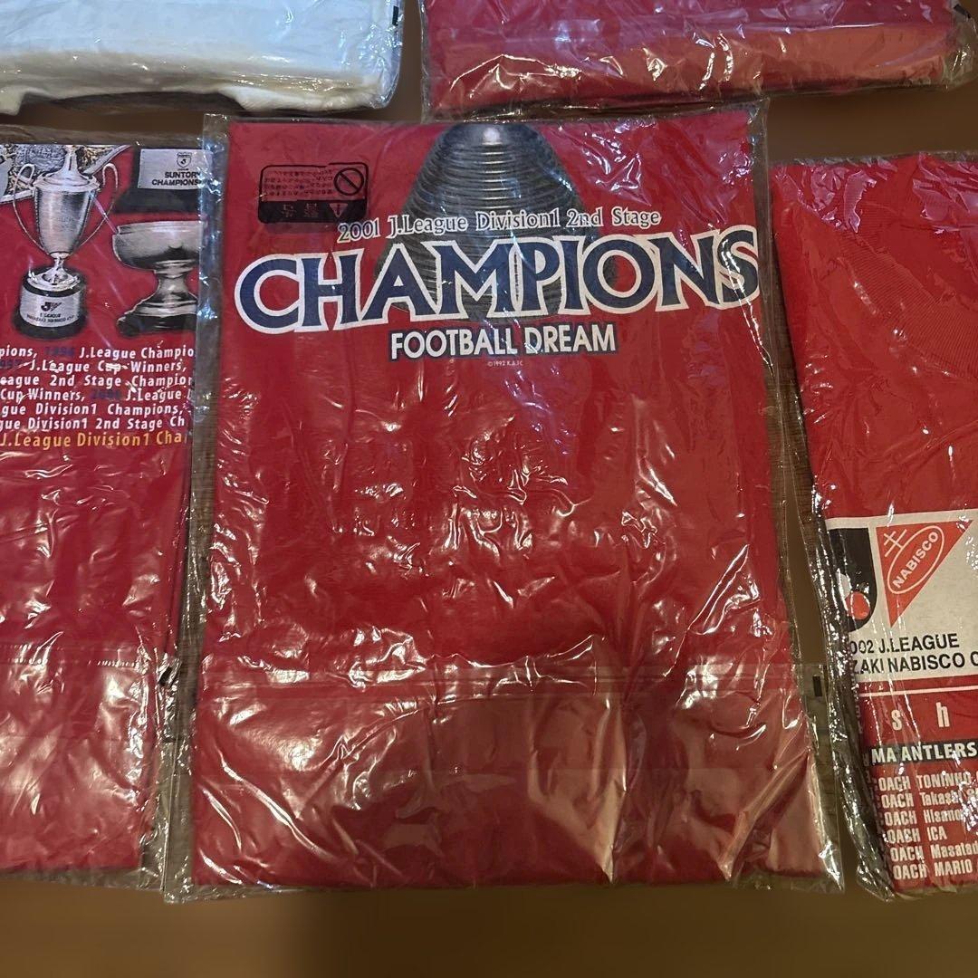 鹿島アントラーズ　2000年2001年2002年　優勝　Tシャツ ユニフォーム
