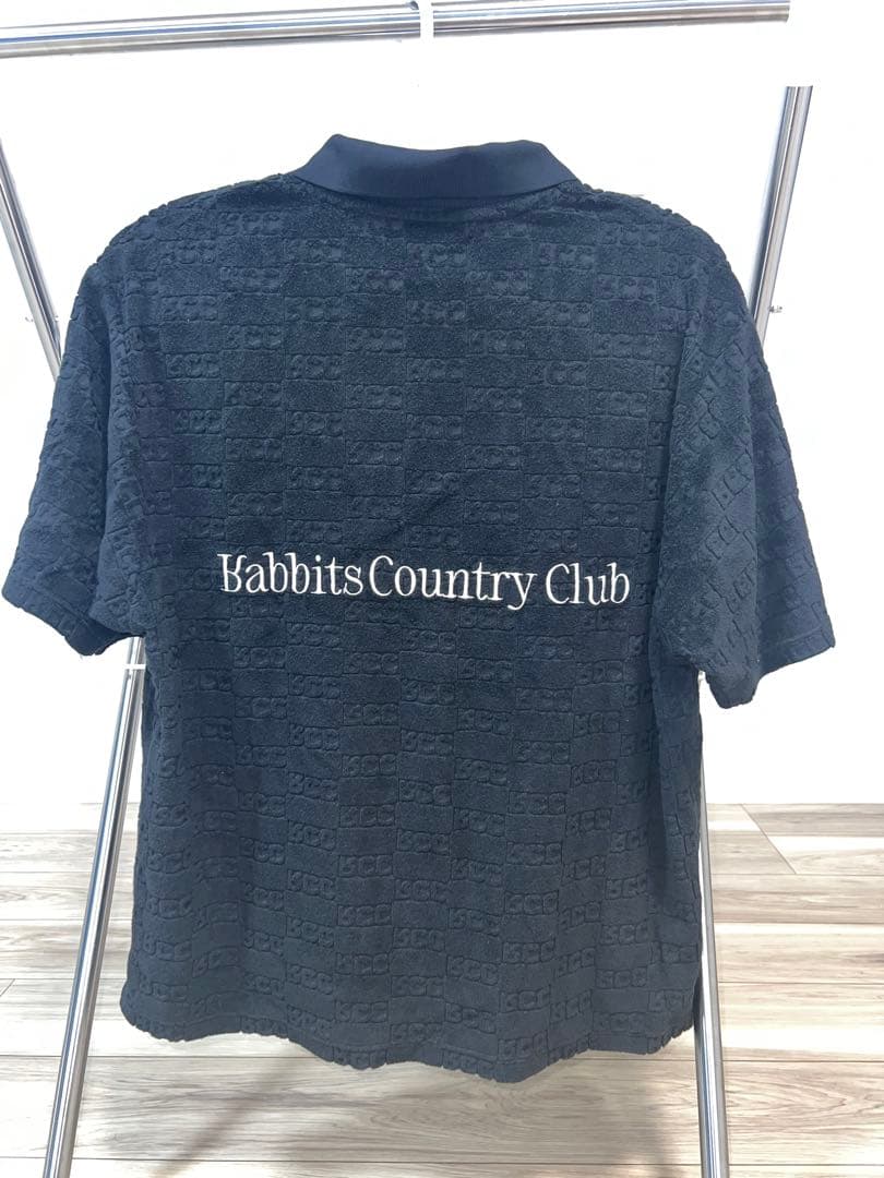 fr2golf rabbits Country Clubブラックシャツ　L