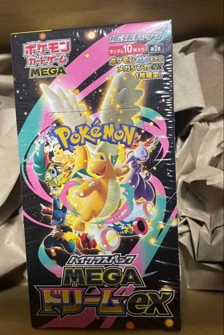 ポケモンカード MEGAドリームex ボックス シュリンク付き 新品未開封