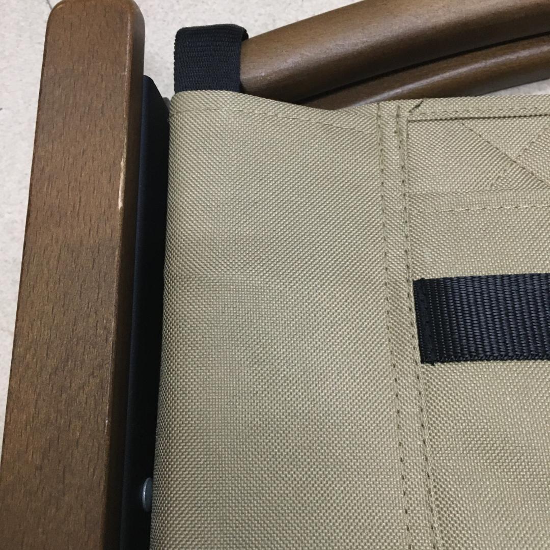 Y USED クイックキャンプ ウッドローチェア 1人掛け キャンプ用品 椅子