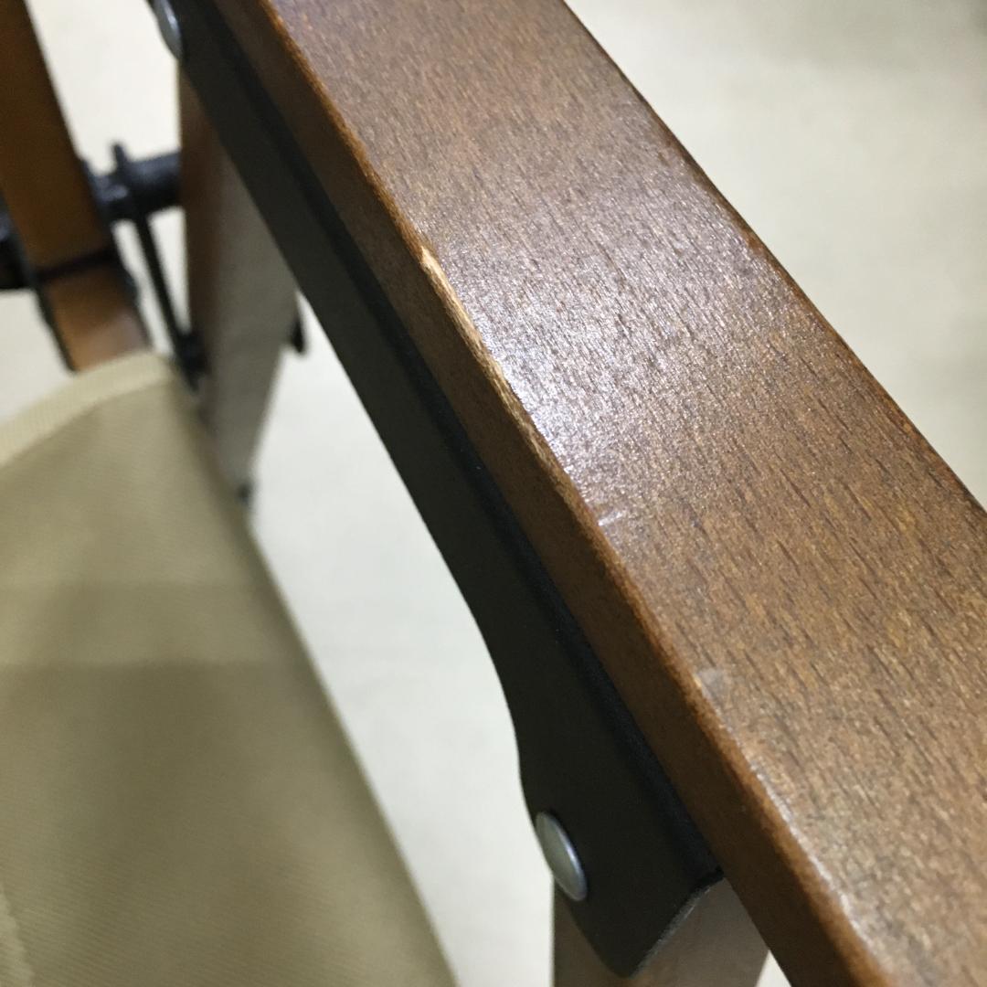 Y USED クイックキャンプ ウッドローチェア 1人掛け キャンプ用品 椅子