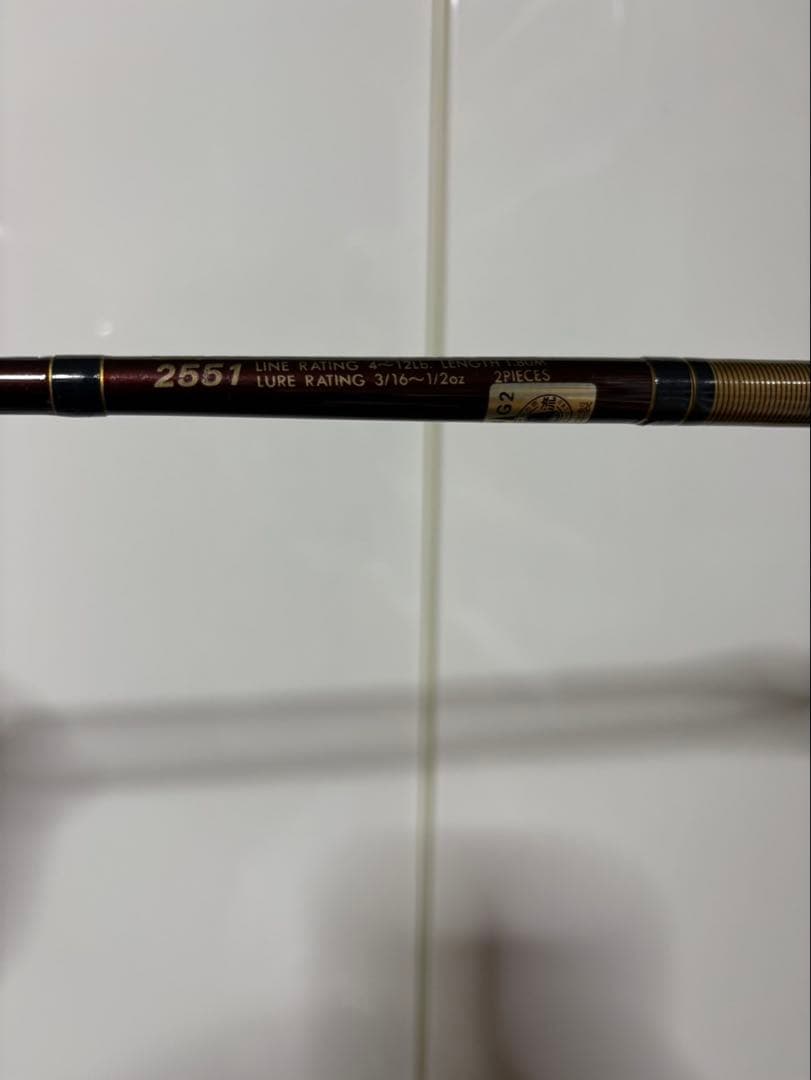 NFT バスライズ EX 2551 トップ キャスティングロッド old