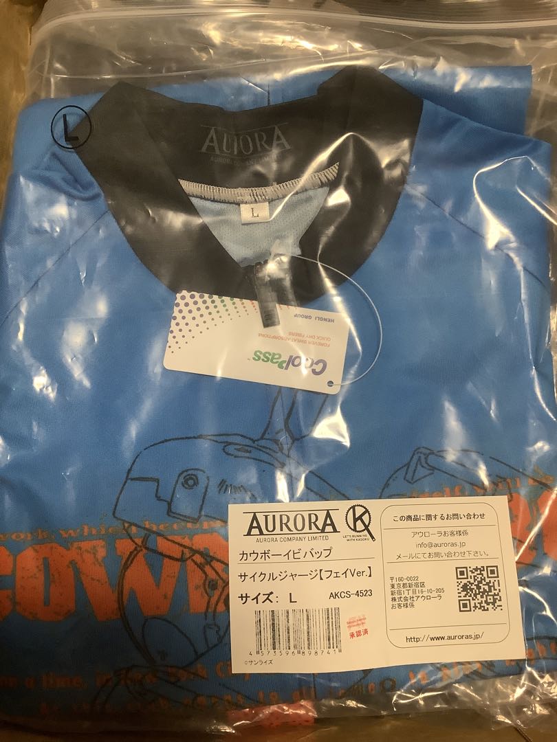 未着用 カウボーイビバップ サイクルジャージ フェイVer. L AURORA