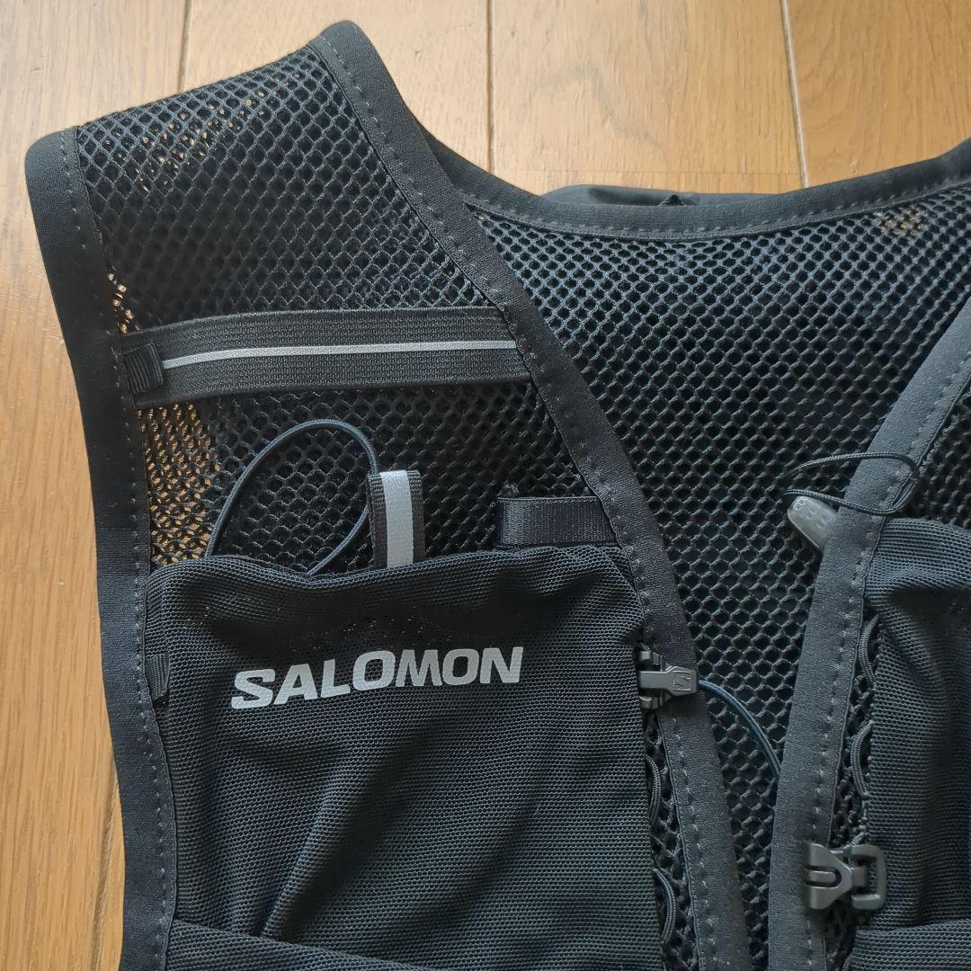 美品　サロモン ADV HYDRA VEST 8 トレランザック　ブラック　XS