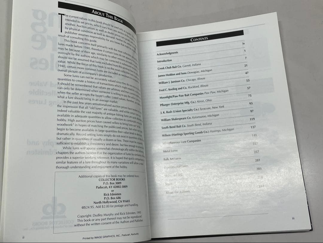 Fishing Lure Collectibles 洋書