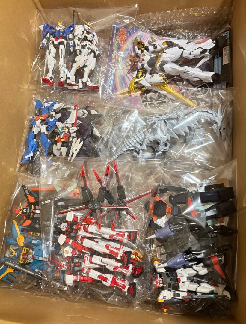 【140サイズ】組立済み ガンプラ ジャンクプラモデルまとめ・バンダイMG HG