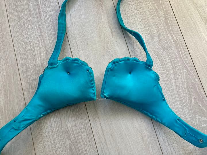 ベリーダンス 衣装　水色