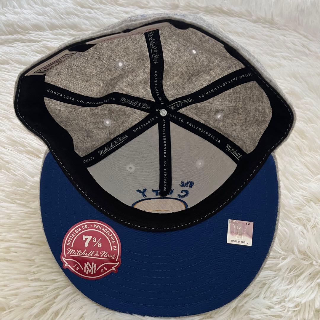 Mitchell&Ness The City キャップ グレー