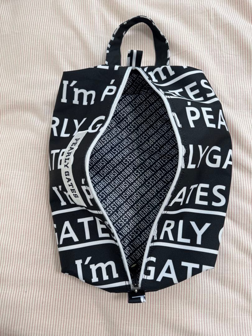 パーリーゲイツ　PEARLY GATES シューズ　バッグ　総柄ロゴ　限定品
