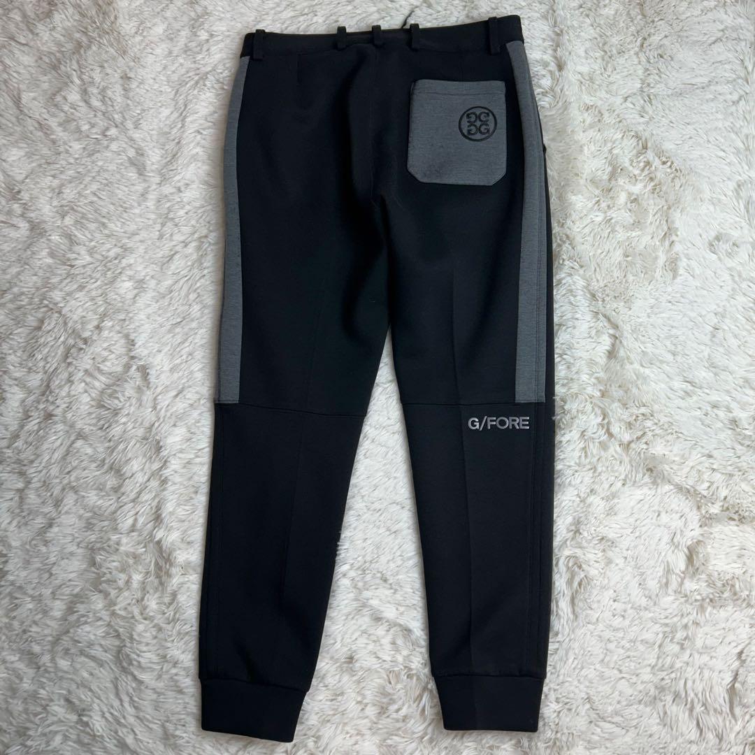 G/FORE ゴルフ スウェット クロップドパンツ ブラック スカル 79