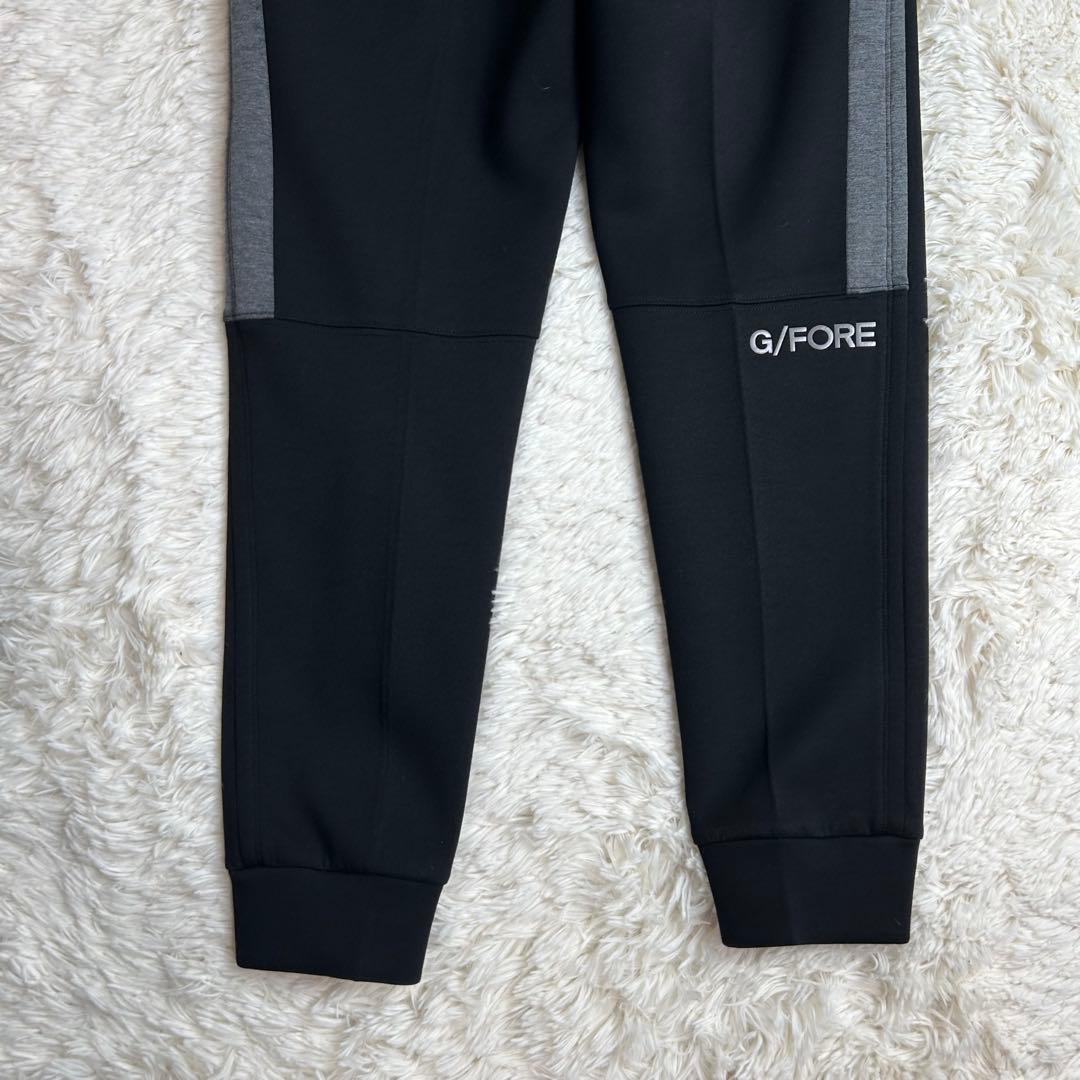G/FORE ゴルフ スウェット クロップドパンツ ブラック スカル 79