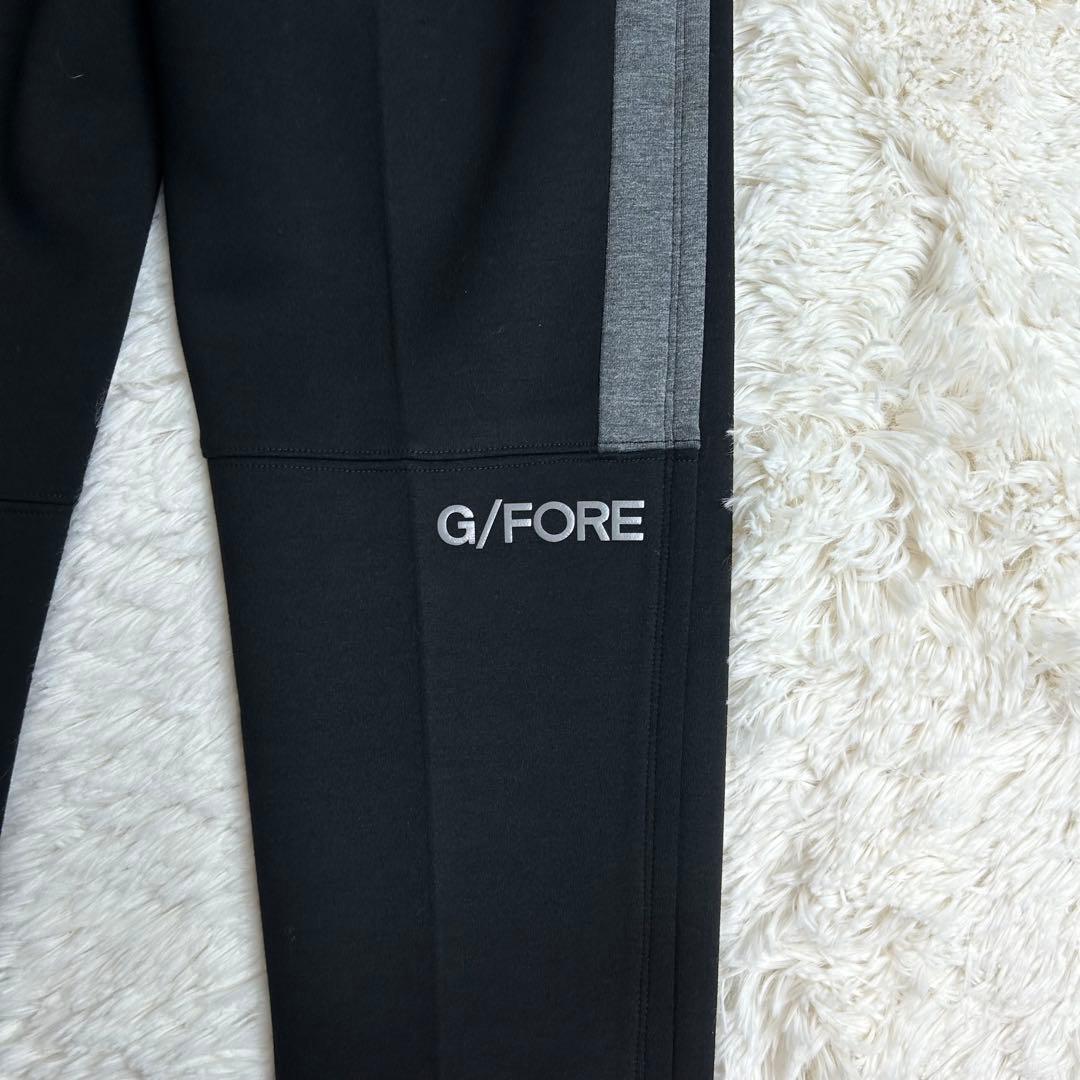 G/FORE ゴルフ スウェット クロップドパンツ ブラック スカル 79