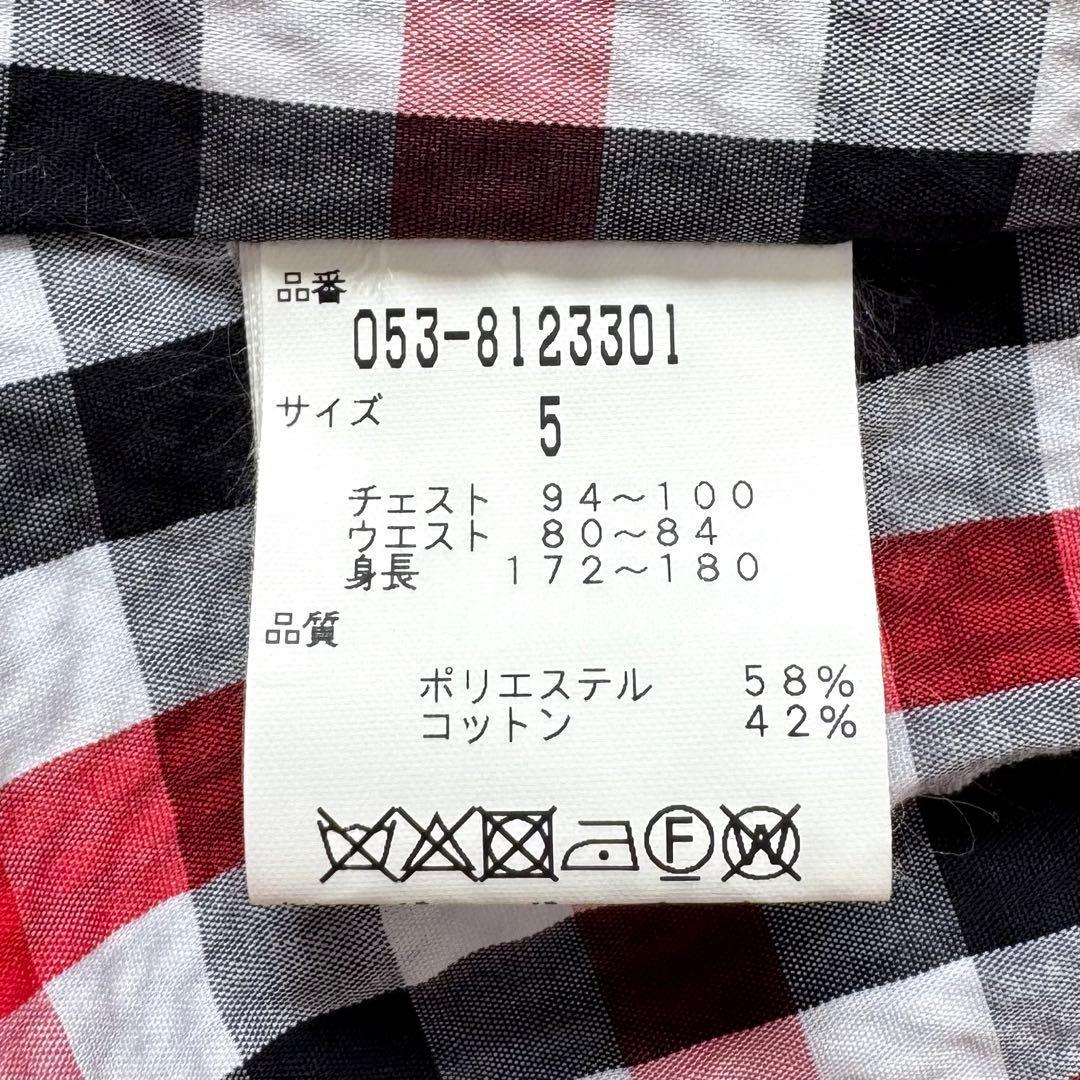 ゴルフ パーリーゲイツ【レア】 チェック サッカー テーラードジャケット 5