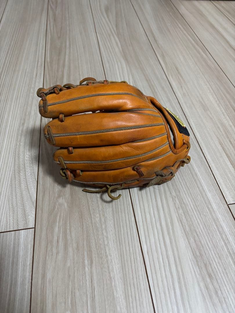 Donaiya 軟式グローブ 右手用 オレンジ