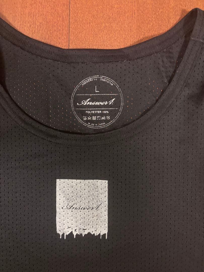 ウォーキング・ランニングウェア Answer4 Dry Sleeveless Tshirt L