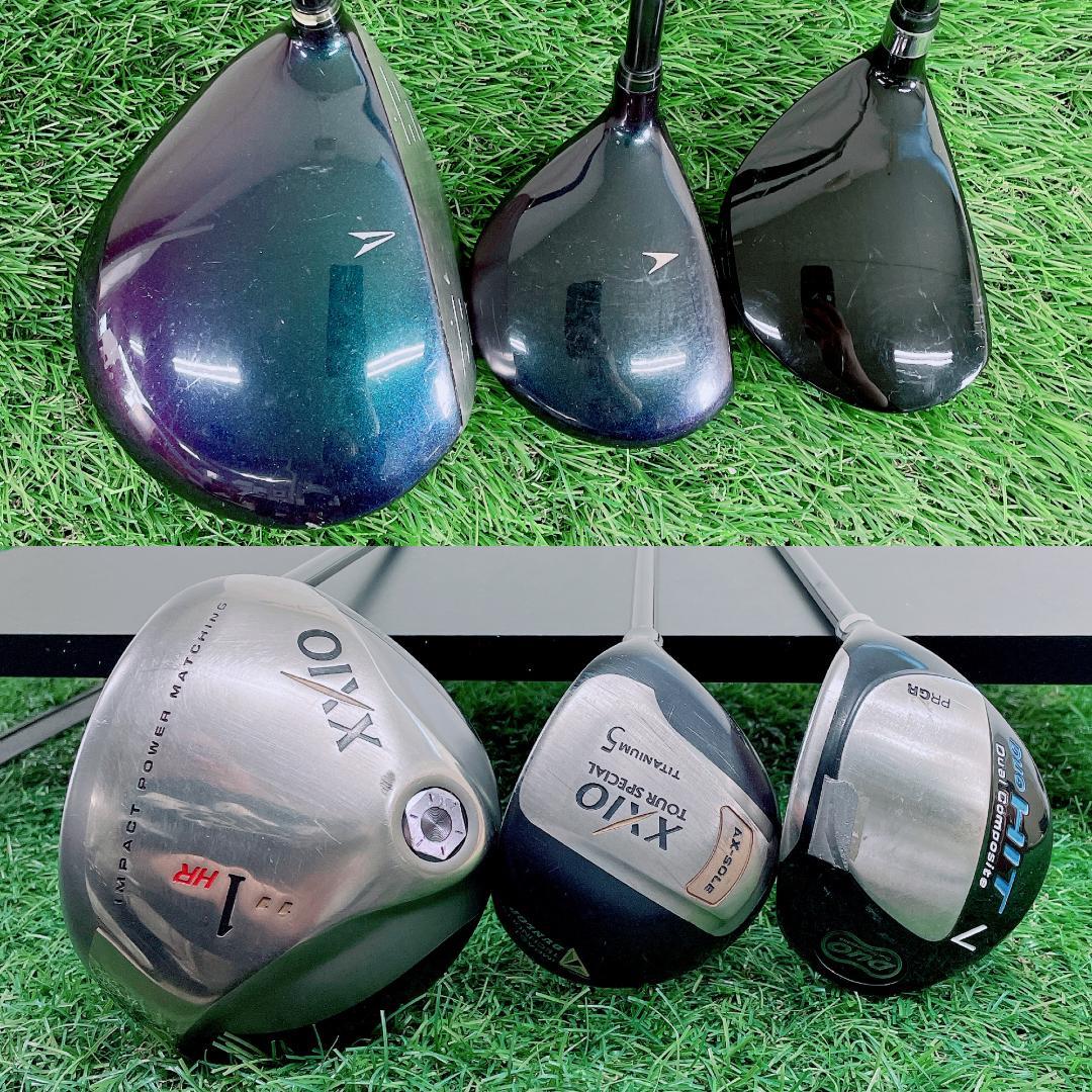 ゼクシオ入り！メンズゴルフ フルセット 初心者 R 11本 L2973