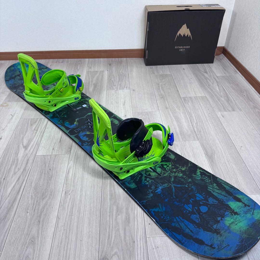 BURTON DESCENDANT 152cm スノーボードセット