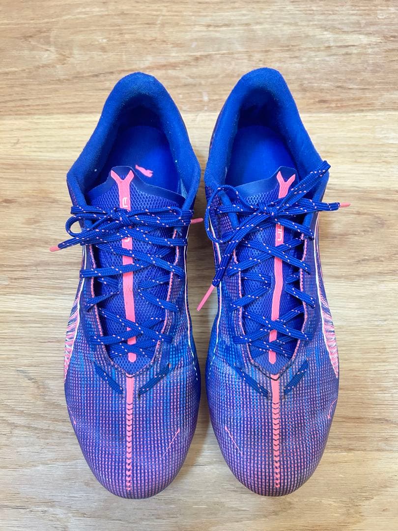 Puma サッカーシューズ ウルトラ5 27.5㎝ 青/ピンク