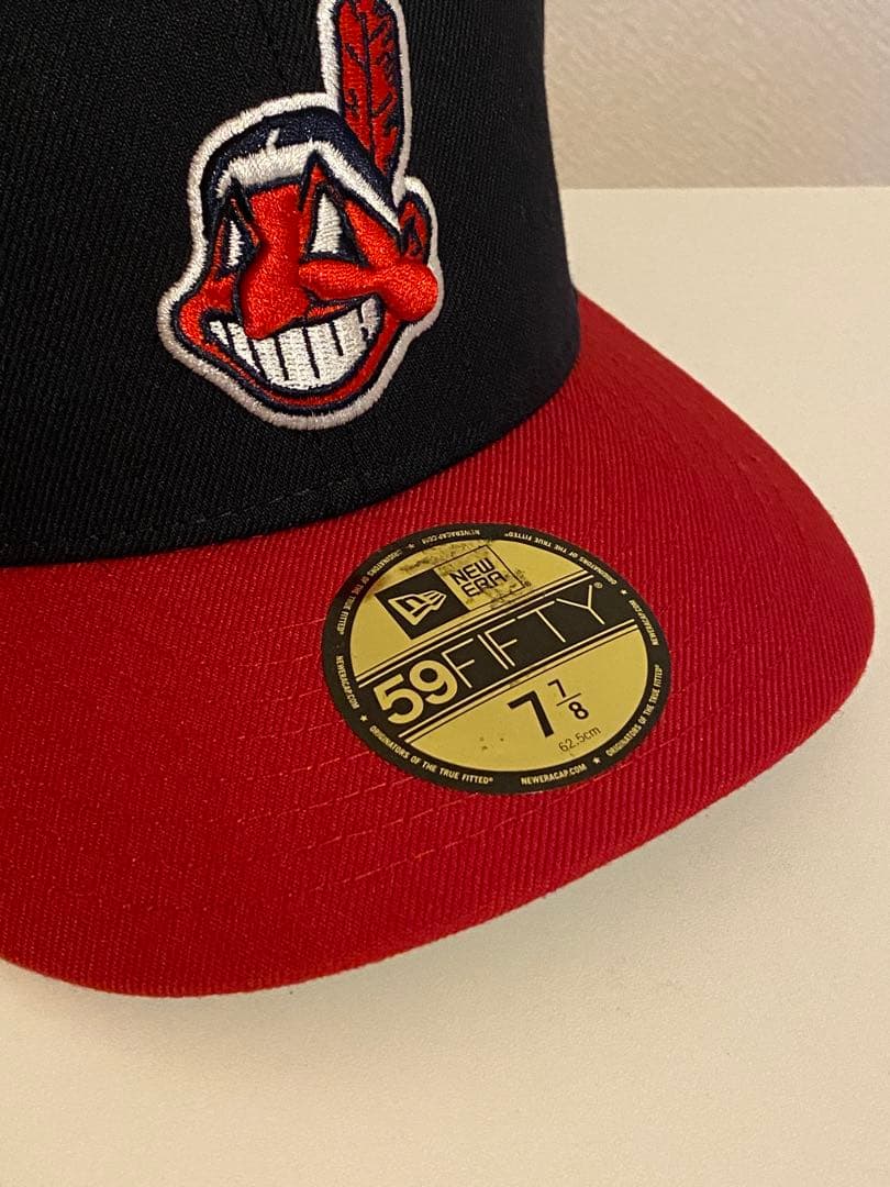 New Era 59FIFTY インディアンズ キャップ 7 7/8
