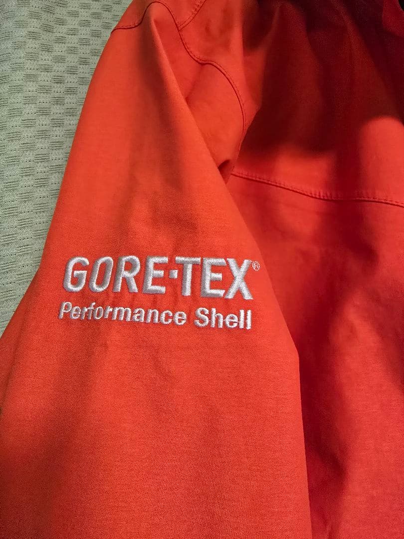 シマノ GORE-TEX L レインジャケット オレンジ