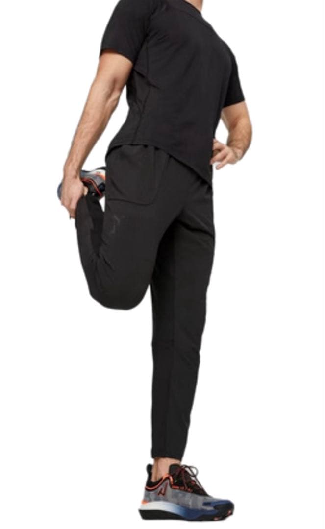 【新品】PUMA 撥水パンツXRAINCELL ブラック トレーニング 軽量