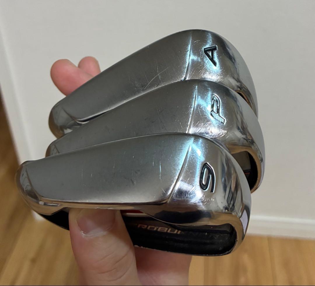 TaylorMade AERO BURNER アイアンセット レフティ　S