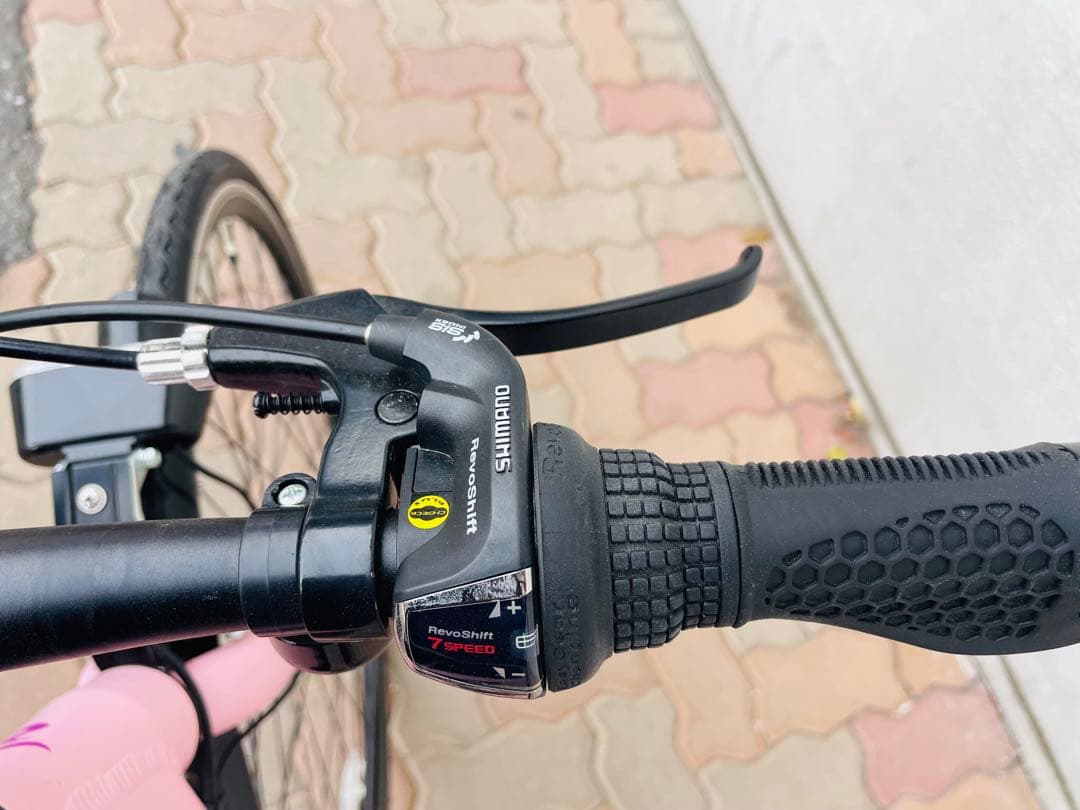 【現物確認　引取り限定】DAITORA 電動アシスト自転車 桜ピンク