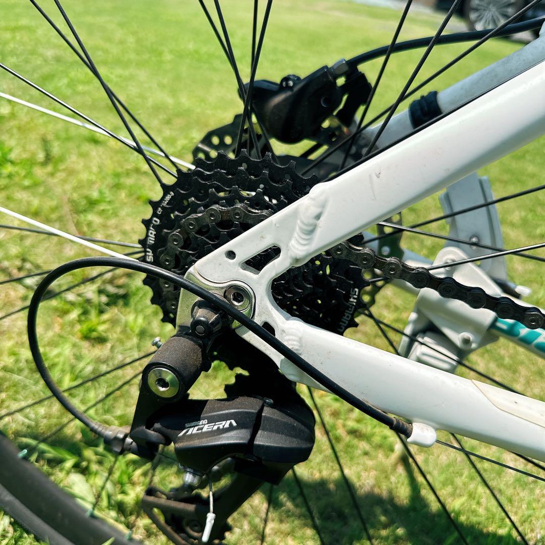 美品　2017年　Bianchi　カメレオン3　クロスバイク　ビアンキ