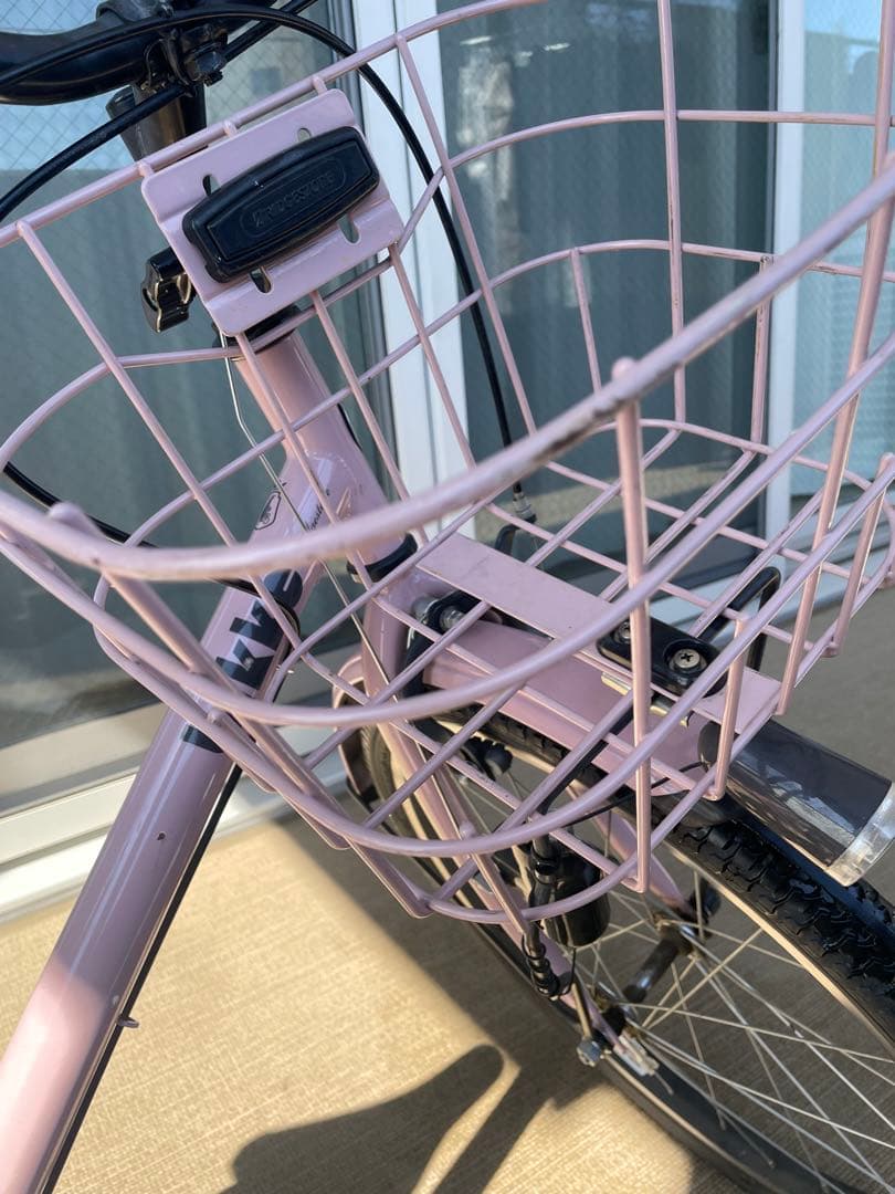 bikke 22型　子供用自転車　ピンク【直接手渡し希望】