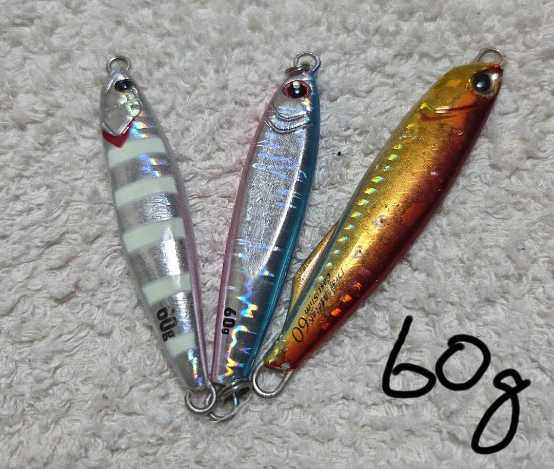 メタルジグ 60g 6個セット