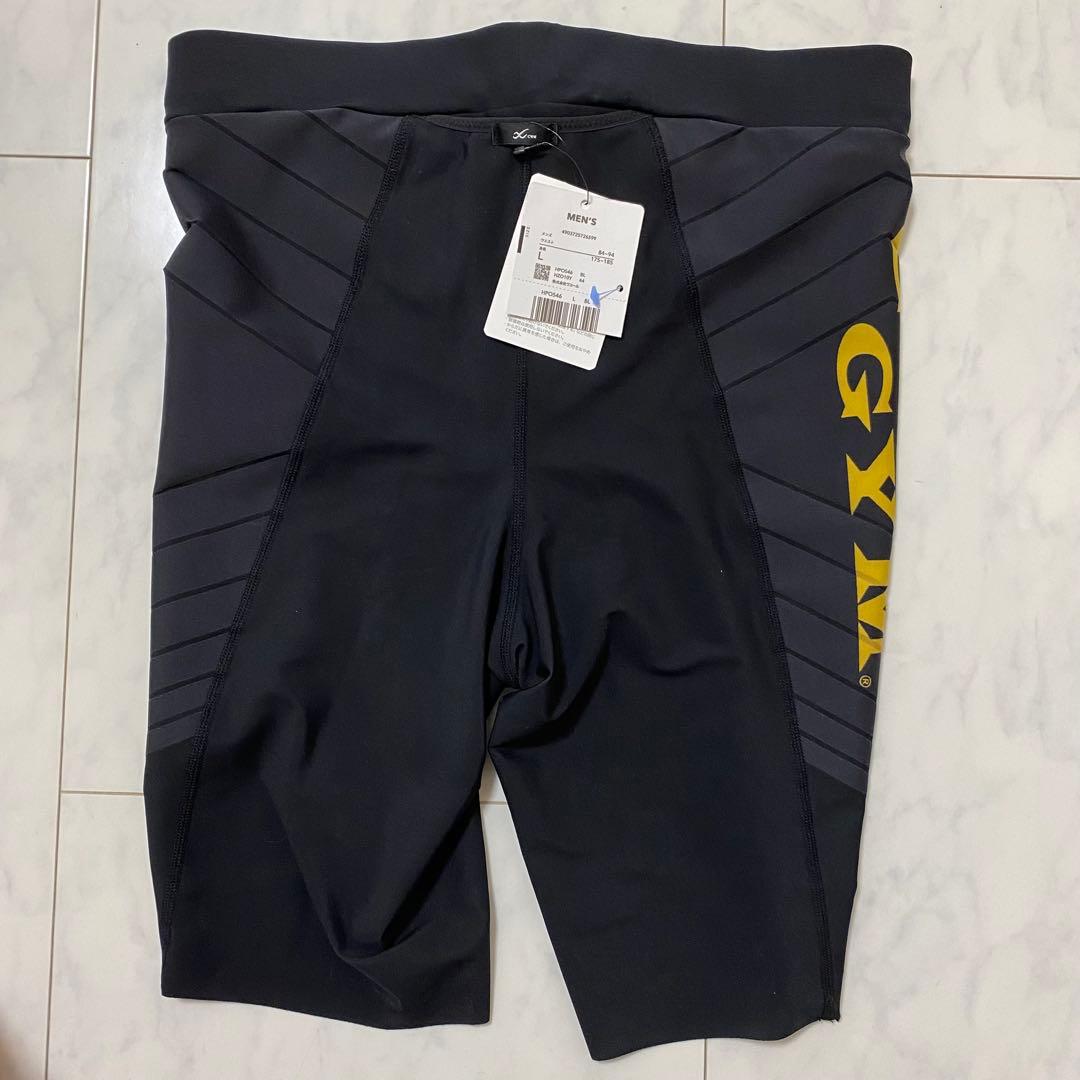 【新品未使用】GOLD'S GYM×CW-X コラボアイテム ハーフタイツ L