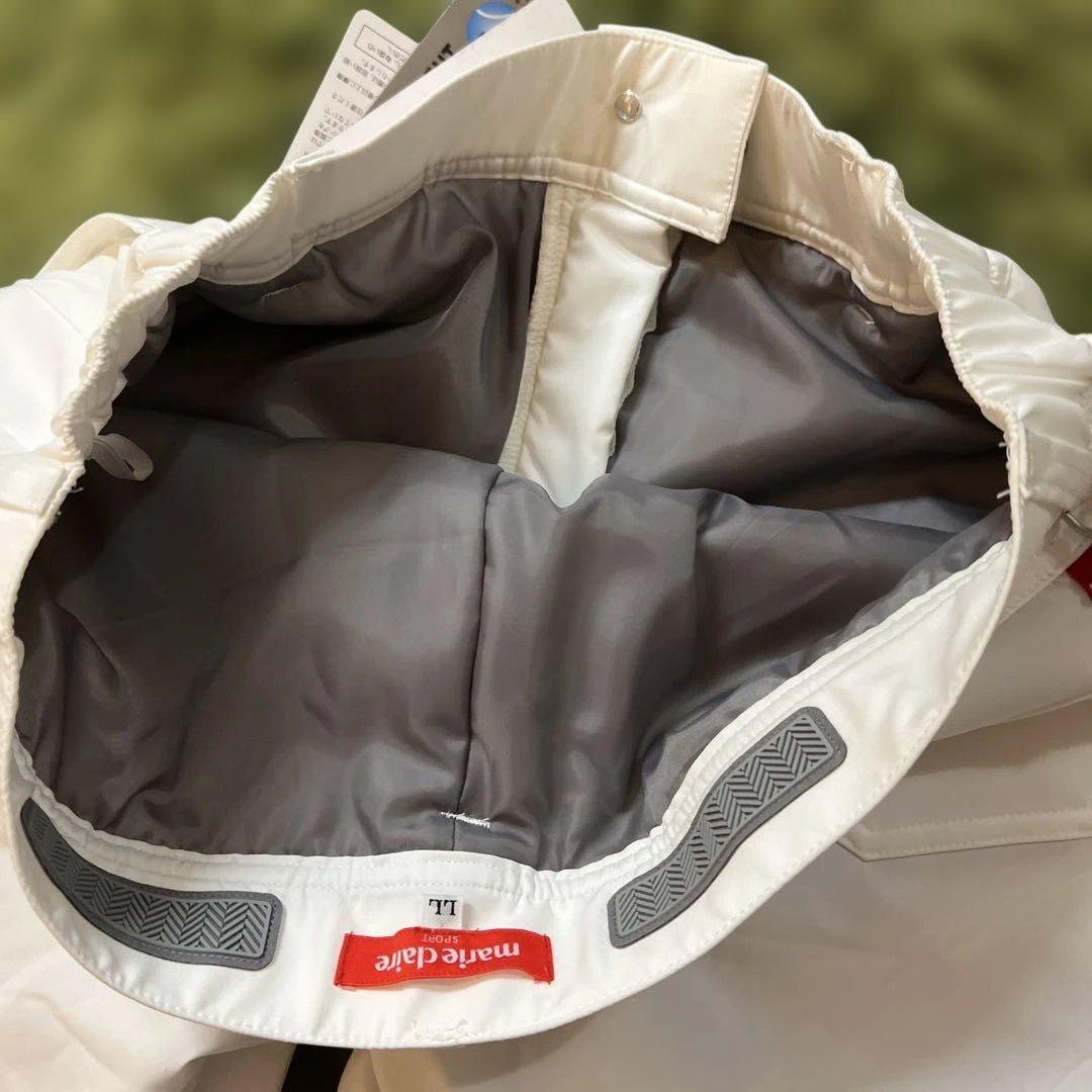 新品LLサイズ　マリクレールゴルフスポーツ中綿ダンボールニットハイブリットパンツ